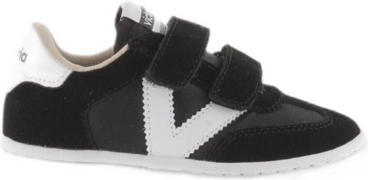 Victoria 1118105 leren sneakers zwart Jongens Leer 24