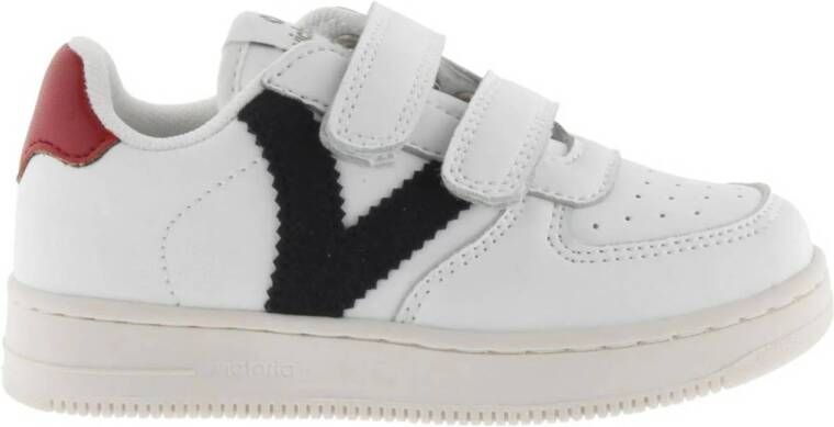 Victoria 1124104 sneakers wit blauw Imitatieleer Meerkleurig 35