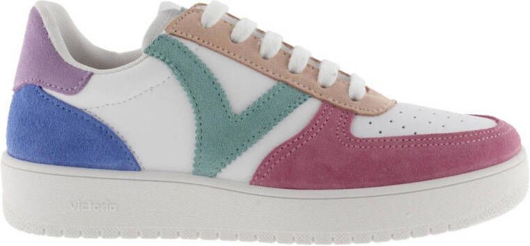 Victoria -Dames combinatie kleuren sneakers