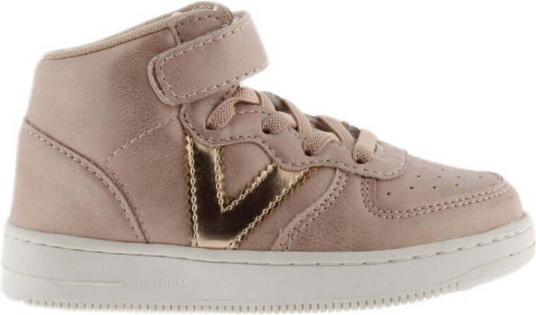 Victoria sneakers nude Beige Meisjes Imitatieleer Logo 28