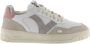 Victoria Leren sneakers met gespleten lederen effect White Dames - Thumbnail 1