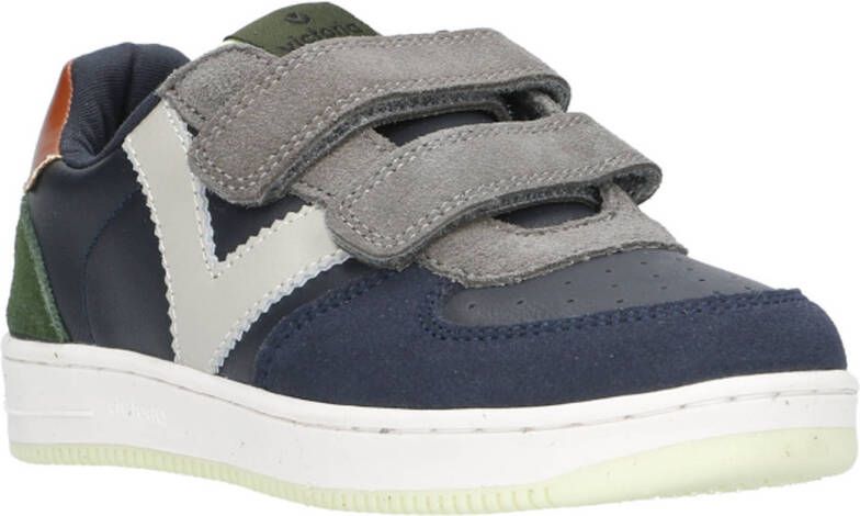 Victoria suède sneakers donkerblauw