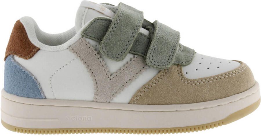 Victoria Tiempo Multicolor Suede Sneaker Fashion Wear Kinderen