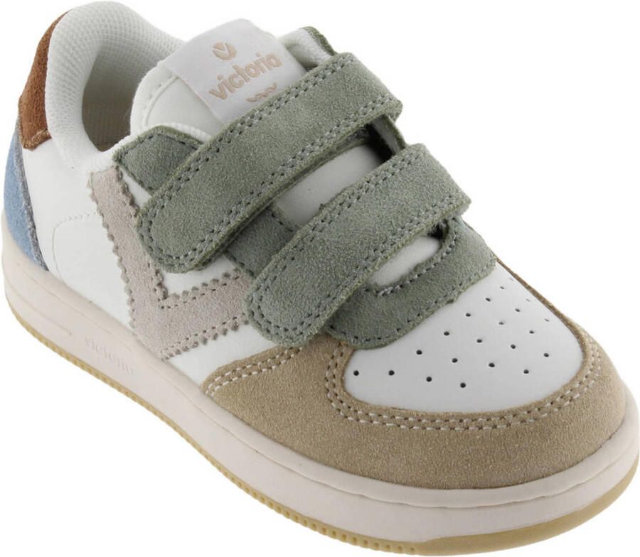 Victoria Tiempo Multicolor Suede Sneaker Fashion Wear Kinderen - Foto 2