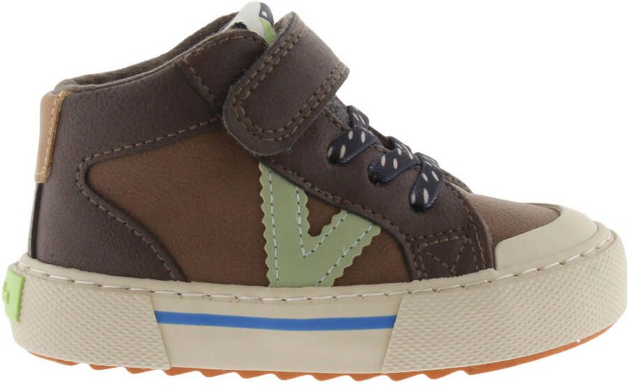 Victoria leren sneakers bruin