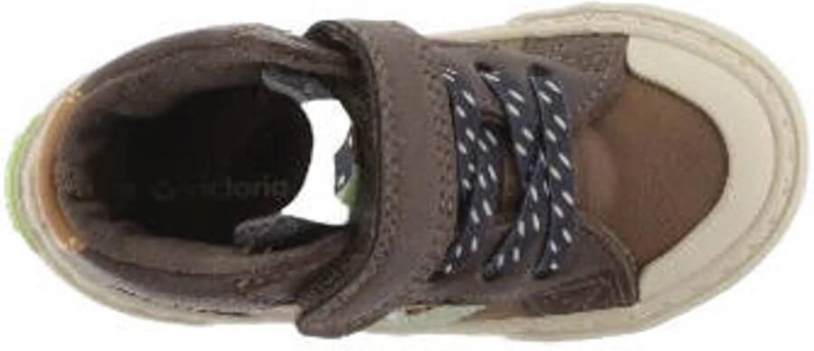 Victoria leren sneakers bruin - Foto 3