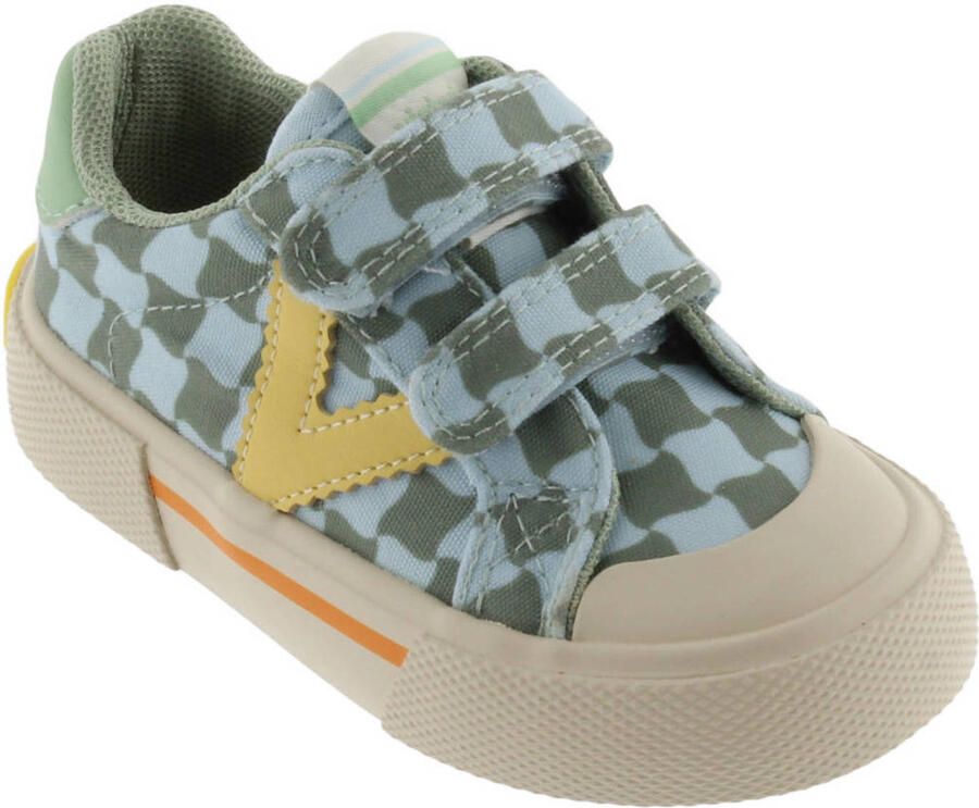 Victoria Tribu Minimalisata Lona Sneakers groen - Foto 2