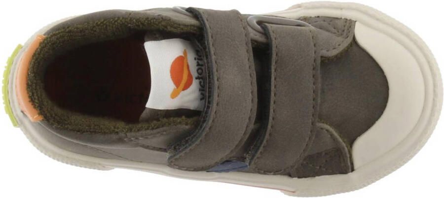 Victoria sneakers kaki Groen Jongens Imitatieleer Meerkleurig 25 - Foto 3
