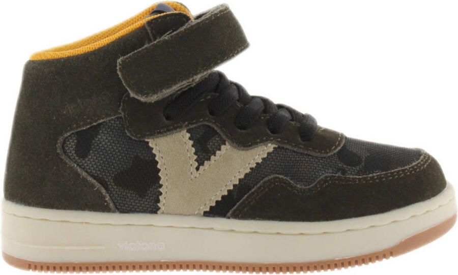 Victoria suède sneakers kaki