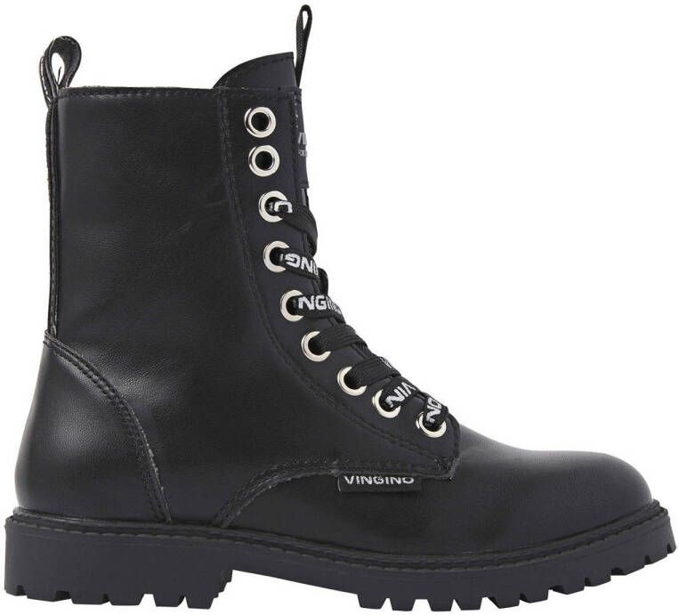 Vingino Eva high Veterboot Black