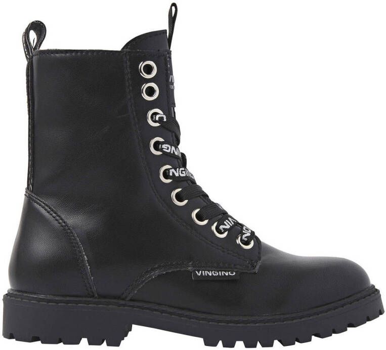 Vingino Eva High veterboots zwart