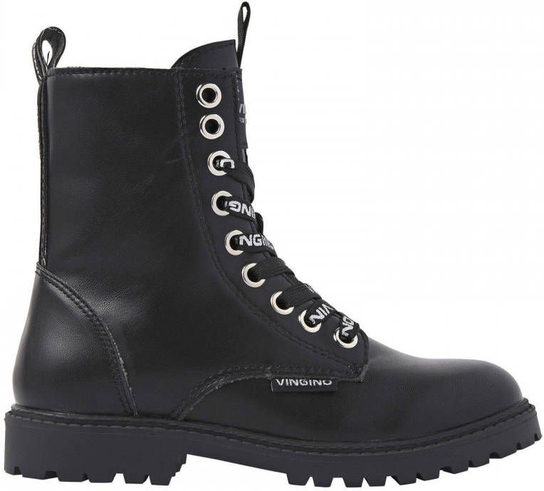 Vingino Eva High VG42-1010-01 Zwart-37 maat 37 - Schoenen.nl
