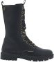 VINGINO Eva X Hi veterboots zwart Imitatieleer Effen 28 - Thumbnail 1