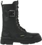 Vingino Jennifer Hi Veterboots Laarzen Met Veters Meisjes Kids Zwart - Thumbnail 2