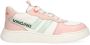Vingino VIN825135-970 Meisjes Lage Sneakers Roze Leer Veters - Thumbnail 1