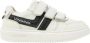 Vingino Noah Low Velcro Lage sneakers Leren Sneaker Jongens Wit - Thumbnail 1