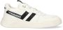 Vingino VIN825135-400 Meisjes Lage Sneakers Wit Leer Veters - Thumbnail 1