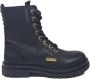 Vingino Shirley Veterboots zwart Leer - Thumbnail 2