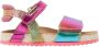 VINGINO Naomi leren sandalen roze multi Meisjes Leer Meerkleurig 30 - Thumbnail 1