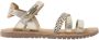 VINGINO Olivia leren sandalen goud metallic Leer Dierenprint 28 - Thumbnail 1