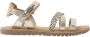 VINGINO Olivia leren sandalen goud metallic Leer Dierenprint 29 - Thumbnail 1