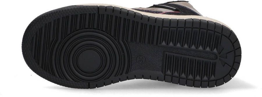 Vingino VIN825556-998 Meisjes Hoge Sneakers Multicolor Leer Veters - Foto 3