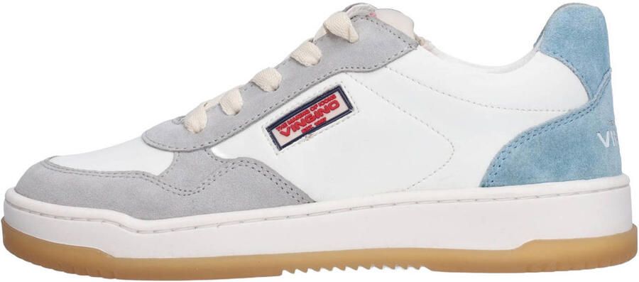 Vingino VIN826162-481 Jongens Lage Sneakers Blauw Leer Veters - Foto 3