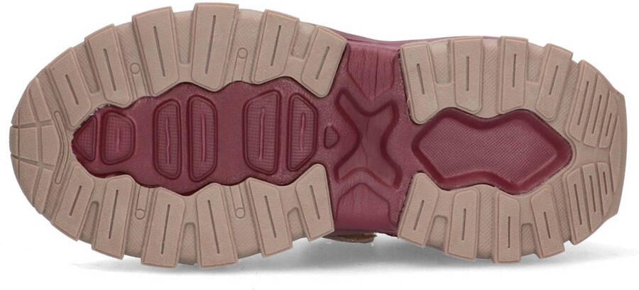 Vingino VIN825621-314 Meisjes Lage Sneakers Bruin Leer Veters - Foto 3