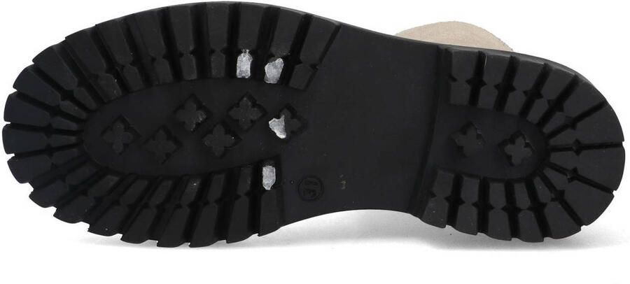 Vingino Muraina Messina suède veterboots met glitters goud