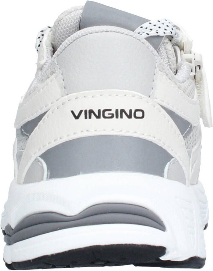 Vingino VIN826030-701 Jongens Lage Sneakers Beige Leer Veters - Foto 2