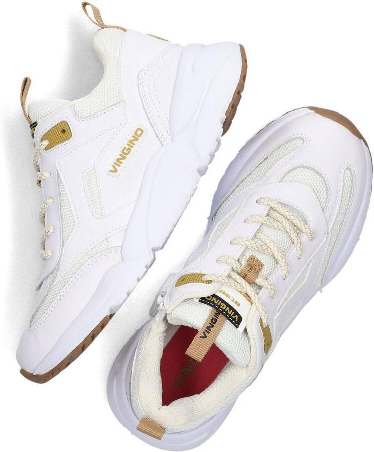 Vingino Odilia Lage sneakers Leren Sneaker Meisjes Wit - Foto 2
