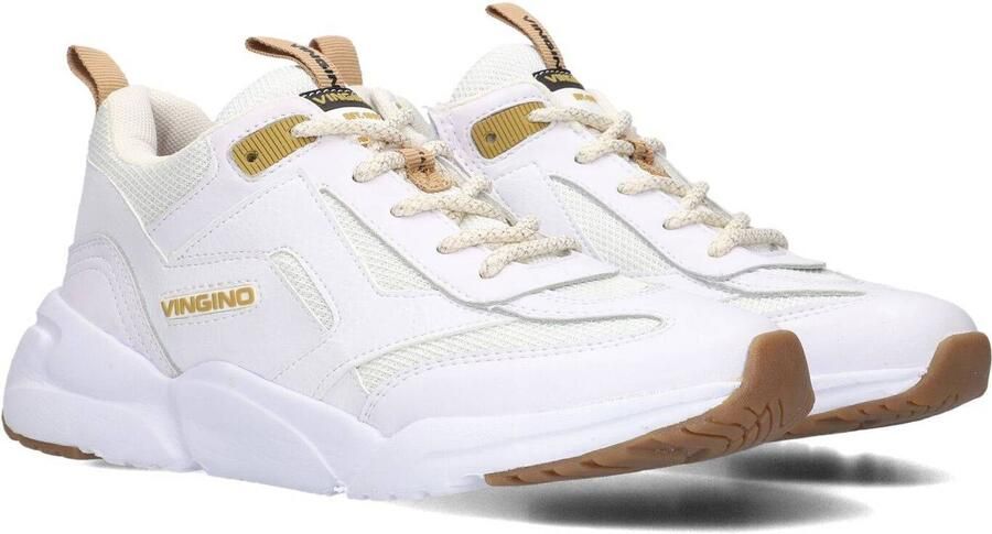 Vingino Odilia Lage sneakers Leren Sneaker Meisjes Wit - Foto 3