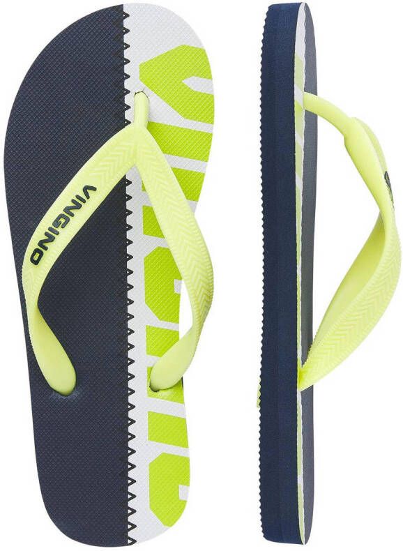 VINGINO Xuus teenslippers donkerblauw Jongens Rubber 28