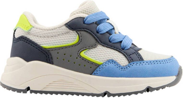 Vty chunky sneakers blauw grijs