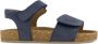 Vty leren sandalen blauw - Thumbnail 1
