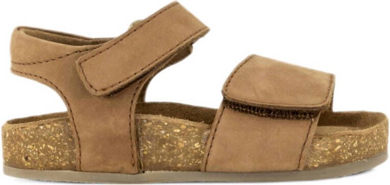 Vty leren sandalen bruin