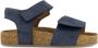 Vty leren sandalen donkerblauw - Thumbnail 1