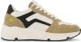 Vty leren sneakers beige wit - Thumbnail 1