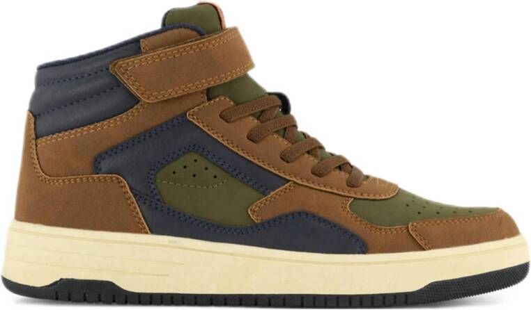 Vty sneakers cognac groen