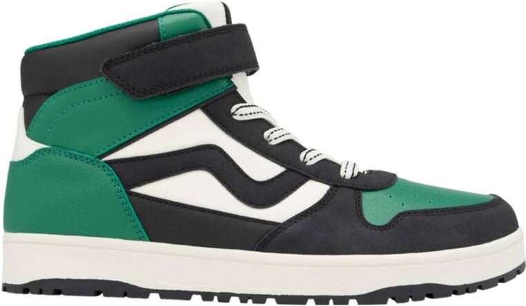 Vty sneakers groen wit zwart