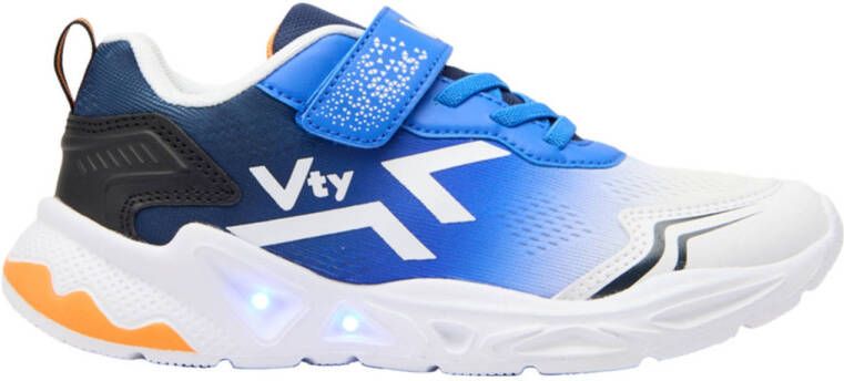 Vty sneakers met lichtjes blauw