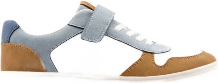 Vty sneakers wit grijs cognac