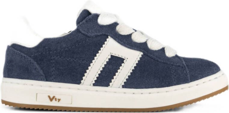Vty suède sneakers blauw