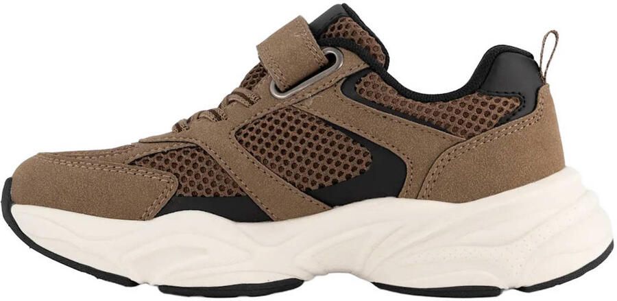 Vty chunky imitatieleren sneakers bruin - Foto 3