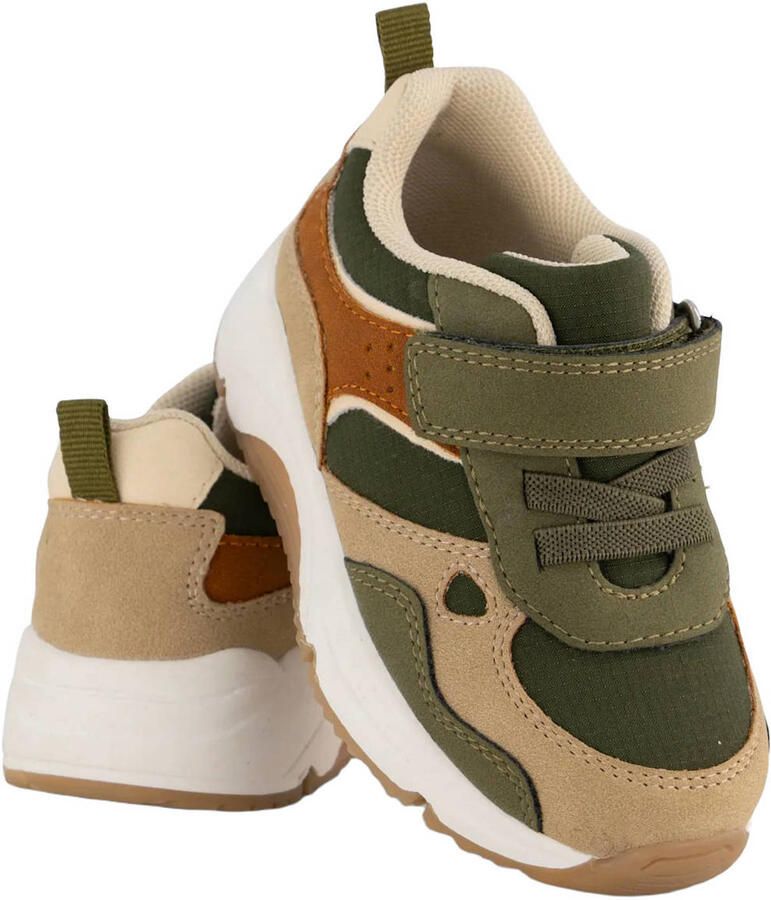 Vty chunky suèdelook sneakers groen - Foto 2