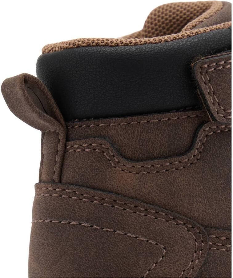 Vty enkelboots met profielzool bruin - Foto 2