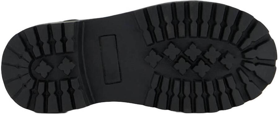 Vty enkelboots met profielzool bruin - Foto 3