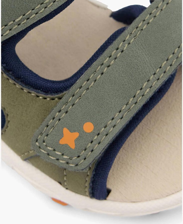 Vty imitatieleren sandalen kaki - Foto 2