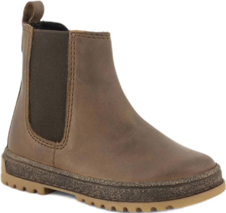 Vty leren enkelboots bruin - Foto 2