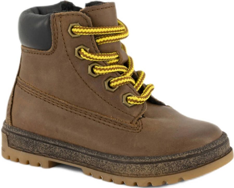 Vty leren veterboots bruin - Foto 2